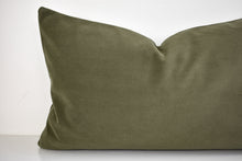Velvet Pillow Cover - Khaki