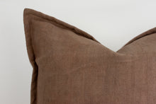 Linen Flange Edge Pillow - Desert Sand