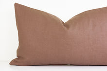 Linen Pillow Cover - Cognac