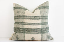 Indian Bhujodi Pillow Cover - Ivory and Sage