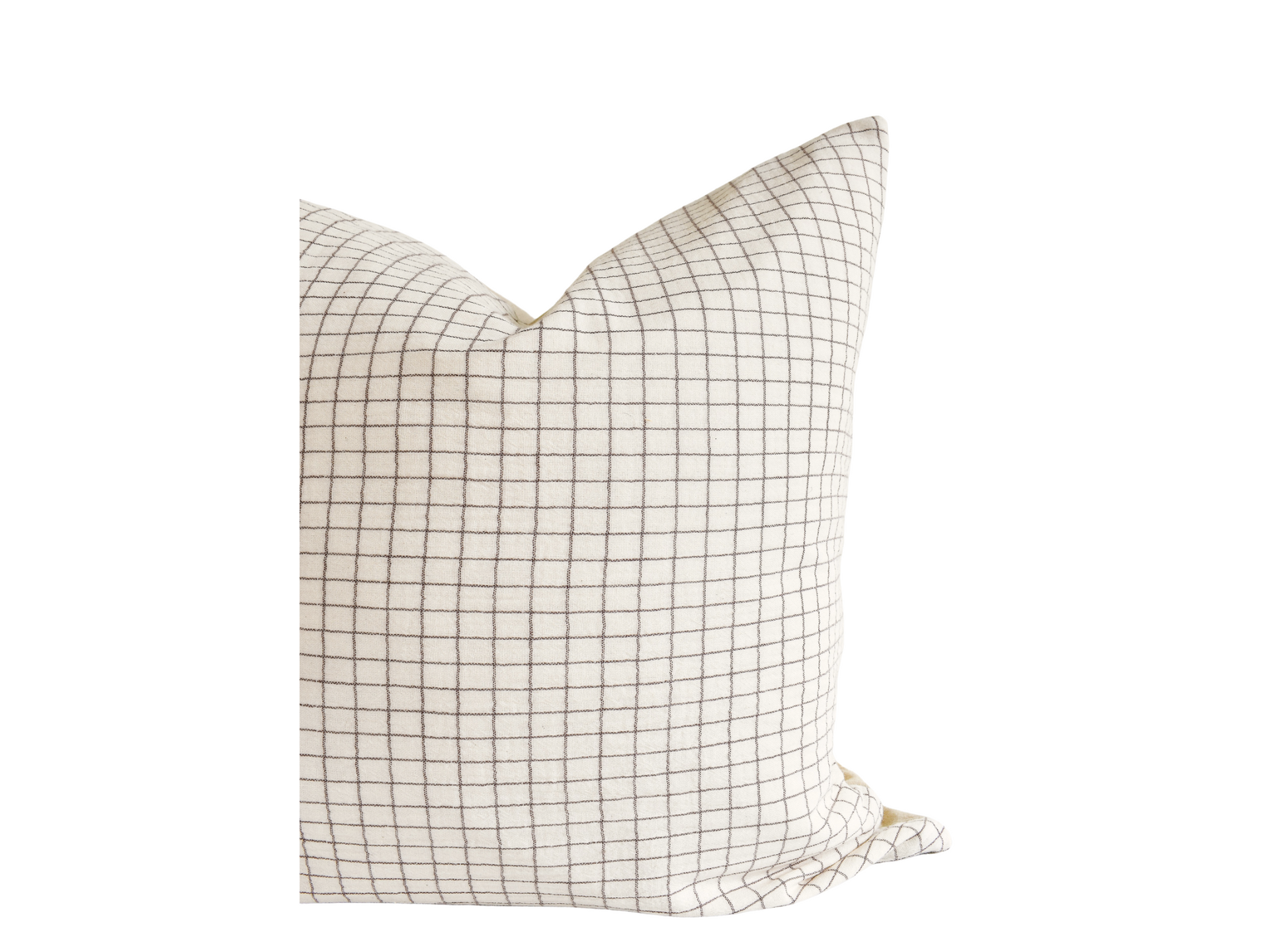Hmong Organic Woven Pillow Cover - Window Pane