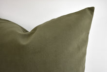 Velvet Pillow Cover - Khaki