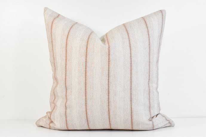 Hmong Organic Woven Pillow Cover - Dusty Rose