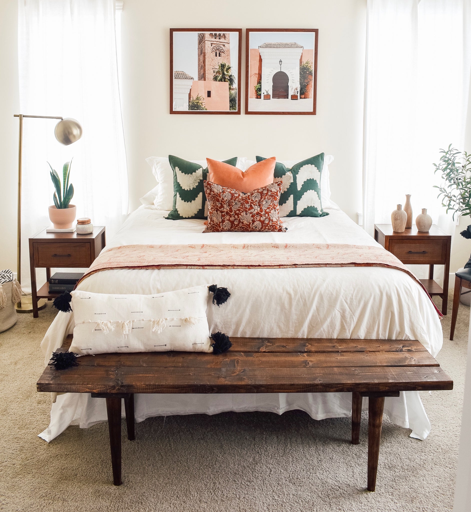 Velvet  Pillow Cover - Dusty Peach