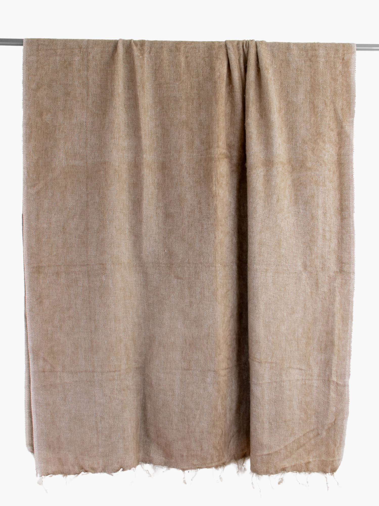 Alpaca Throw - Toasted Pecan, Tan