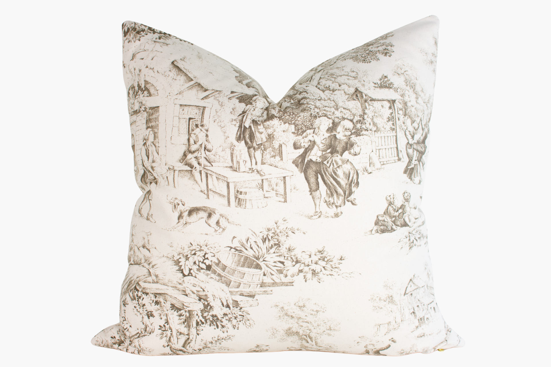 Estelle Designer Toile Pillow Cover