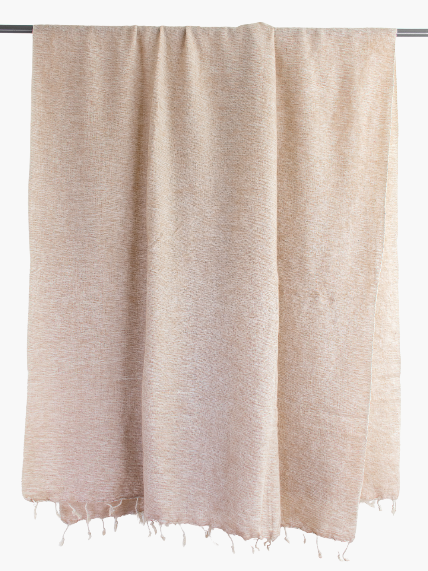 Alpaca Throw - Light Beige, Light Taupe