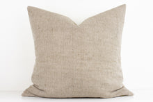 Indian Hand-loomed Woven Jute Pillow Cover - Natural
