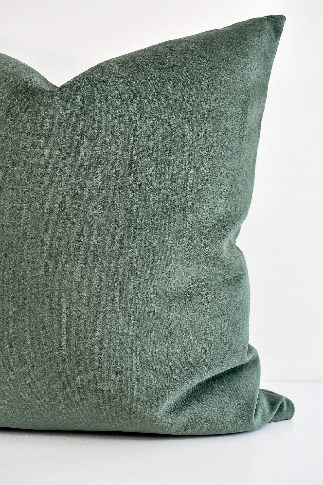 Velvet Pillow Cover - Pine