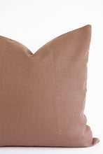 Linen Pillow - Cognac