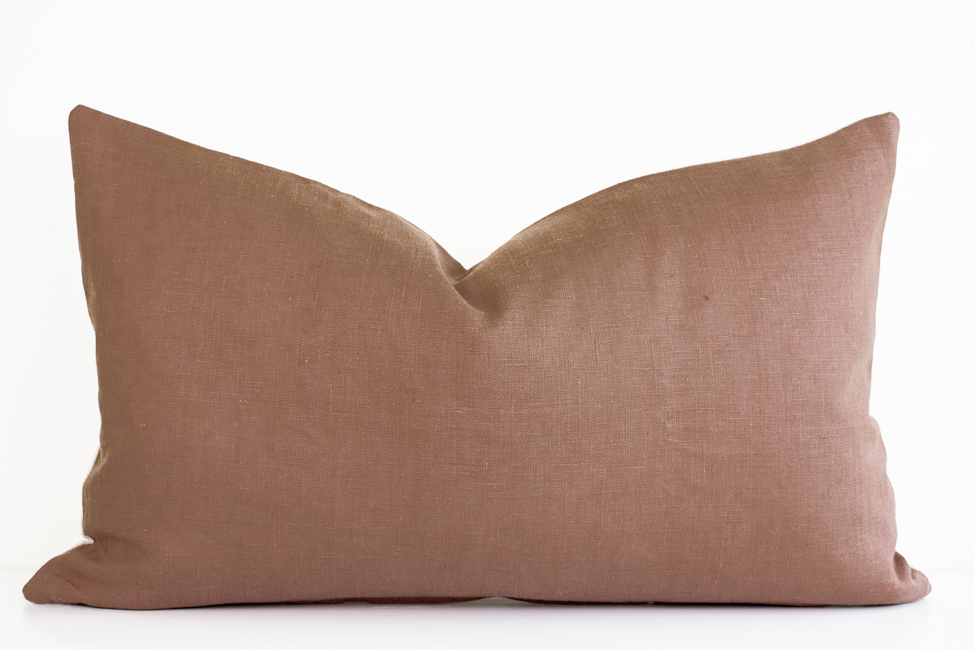 Linen Pillow Cover - Cognac