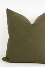 Linen Pillow - Olive Branch