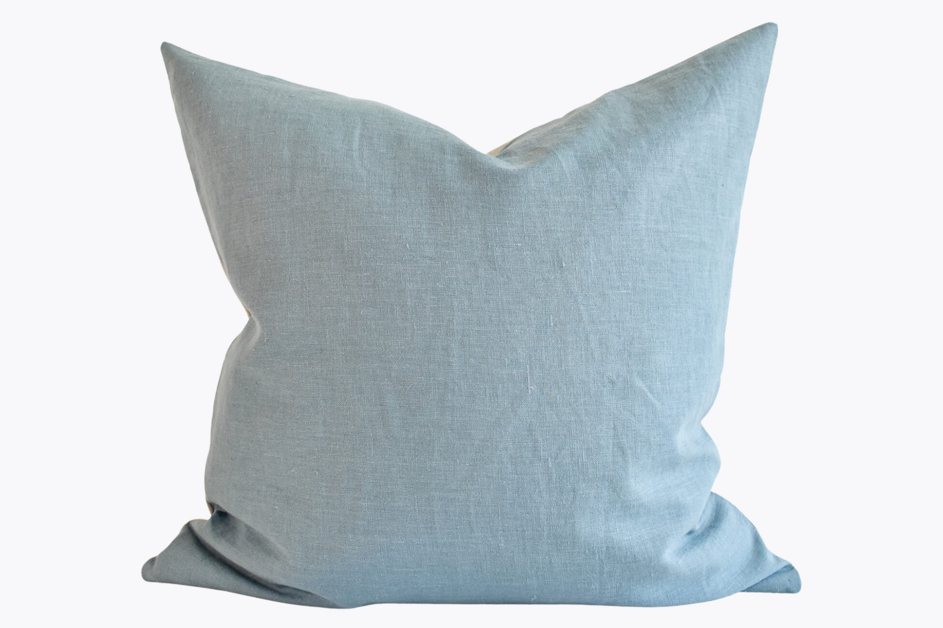 Linen Pillow Cover - Blue Gray