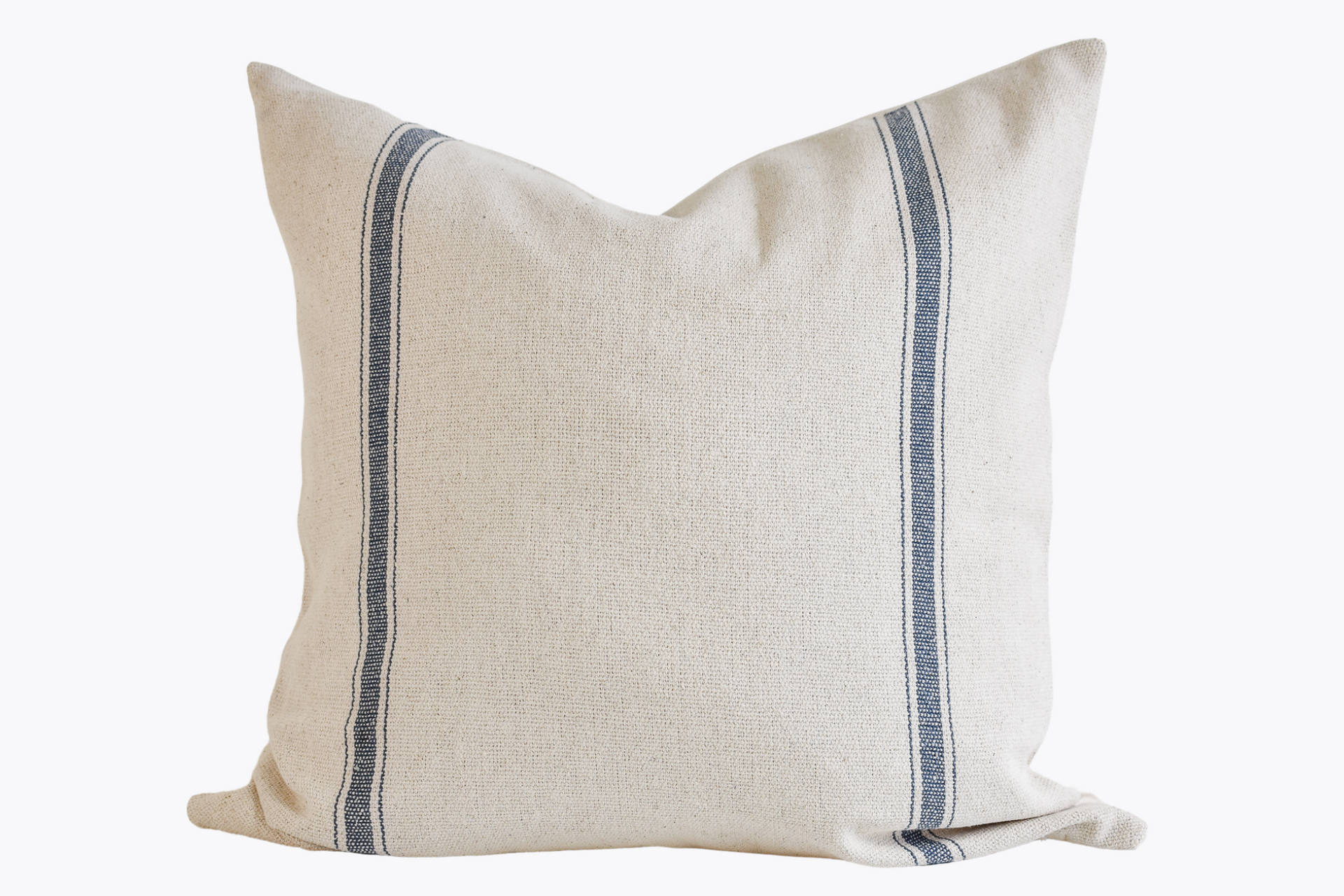 Grain Sack Pillow - Indigo