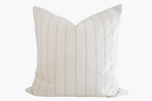 Hmong Organic Woven Striped Pillow Cover - Ivory