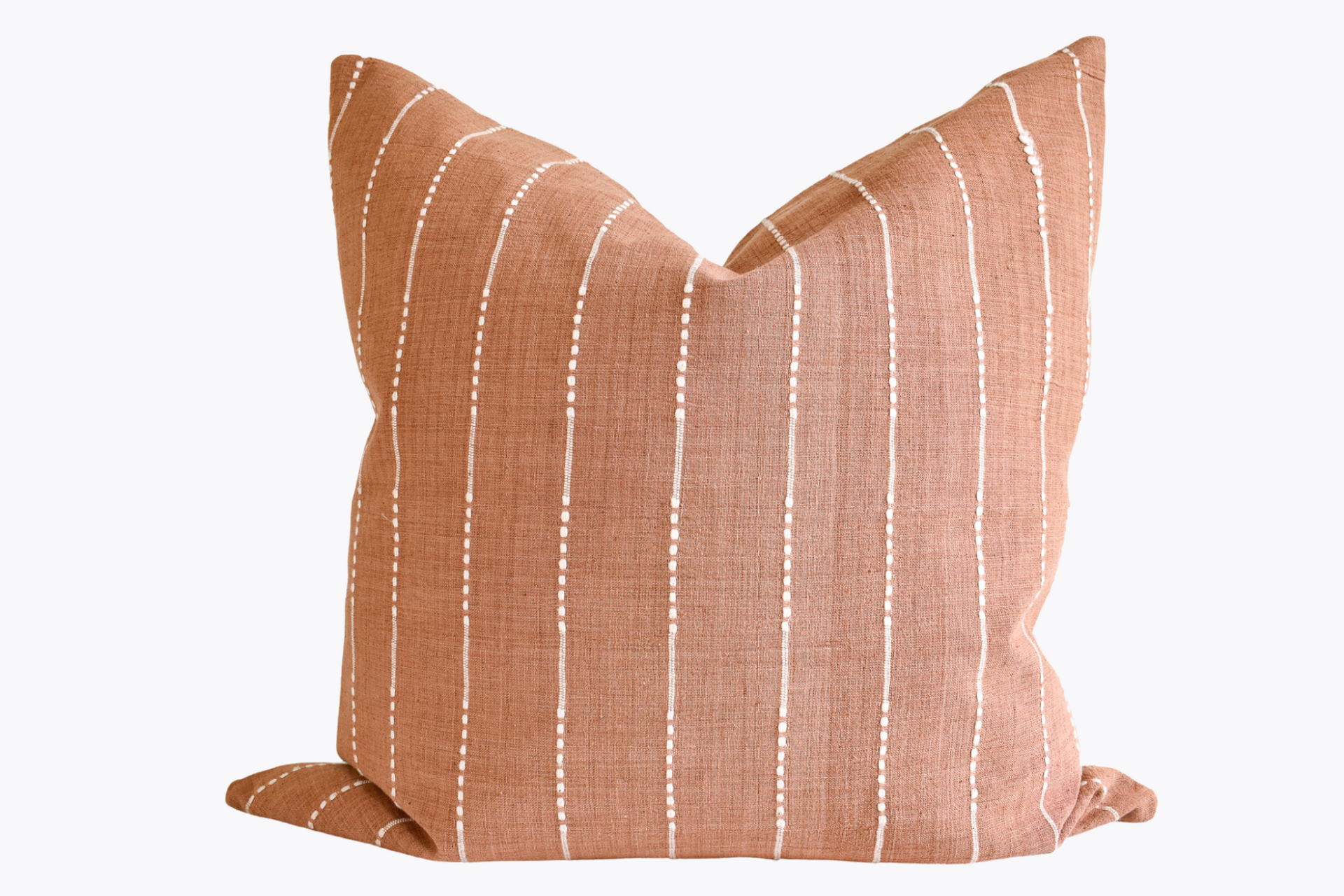 Hmong Organic Woven Pillow Cover - Terra Cotta