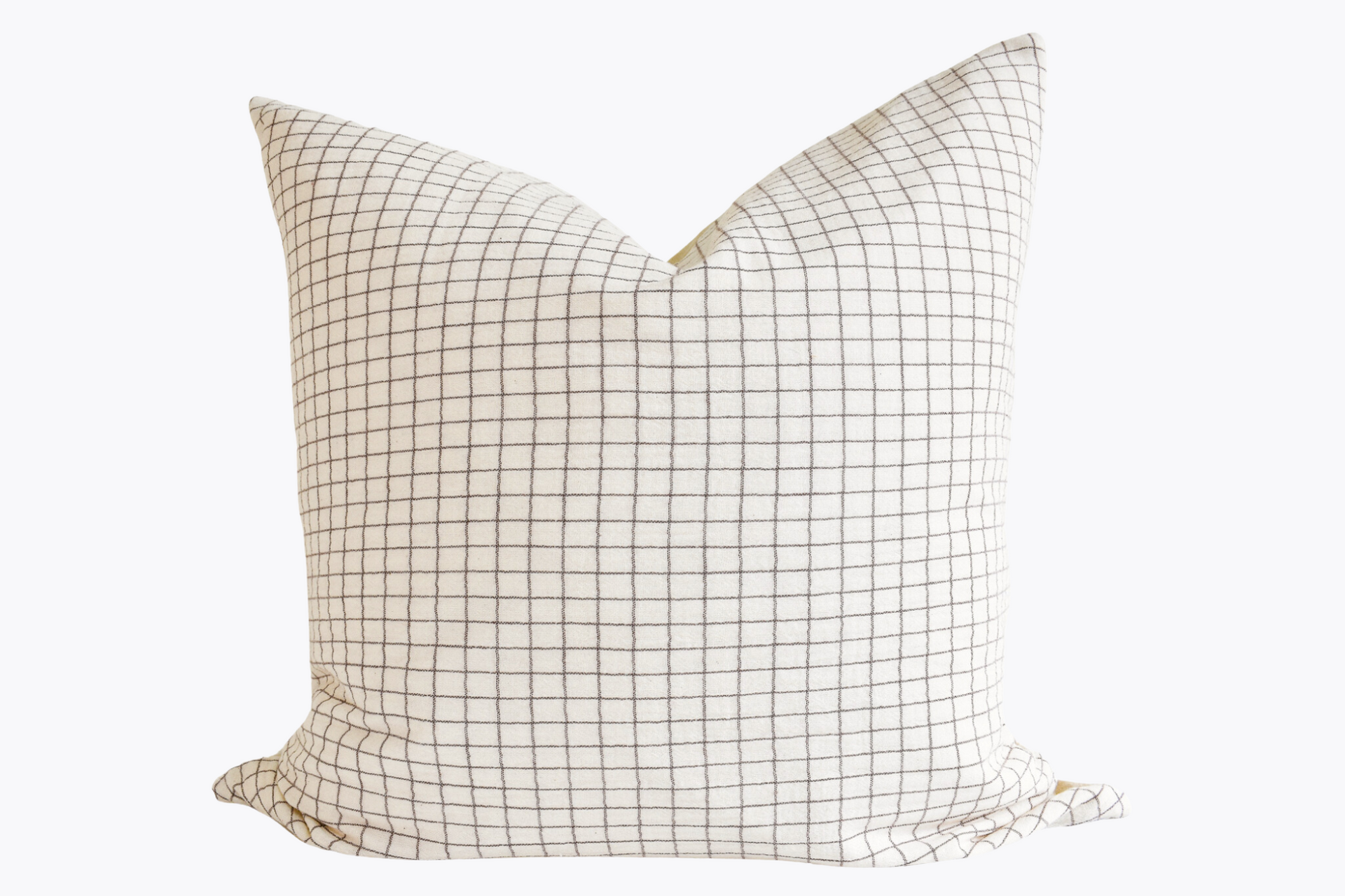 Hmong Organic Woven Pillow Cover - Window Pane