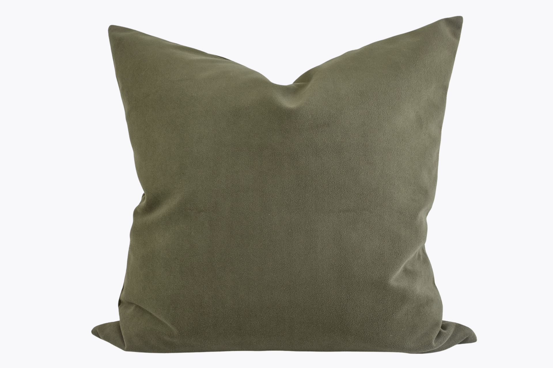 Velvet Pillow Cover - Khaki