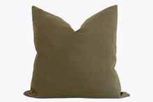 Linen Pillow Cover - Olive Branch