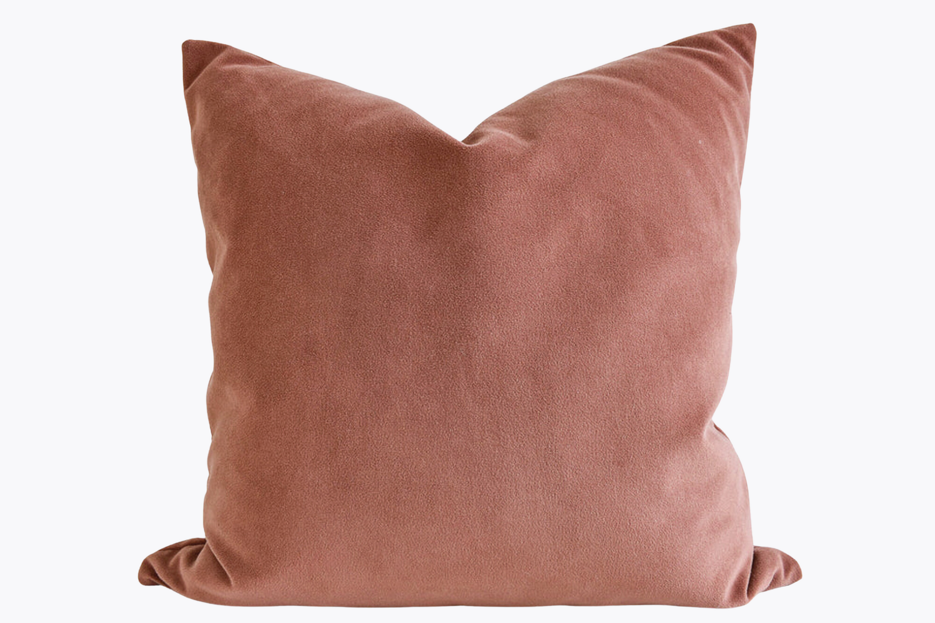 Velvet Pillow Cover - Rosewood