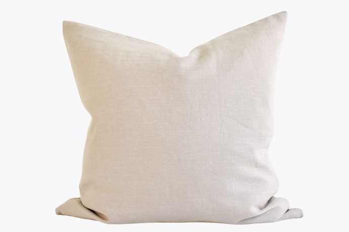 Linen Pillow Cover - Sand