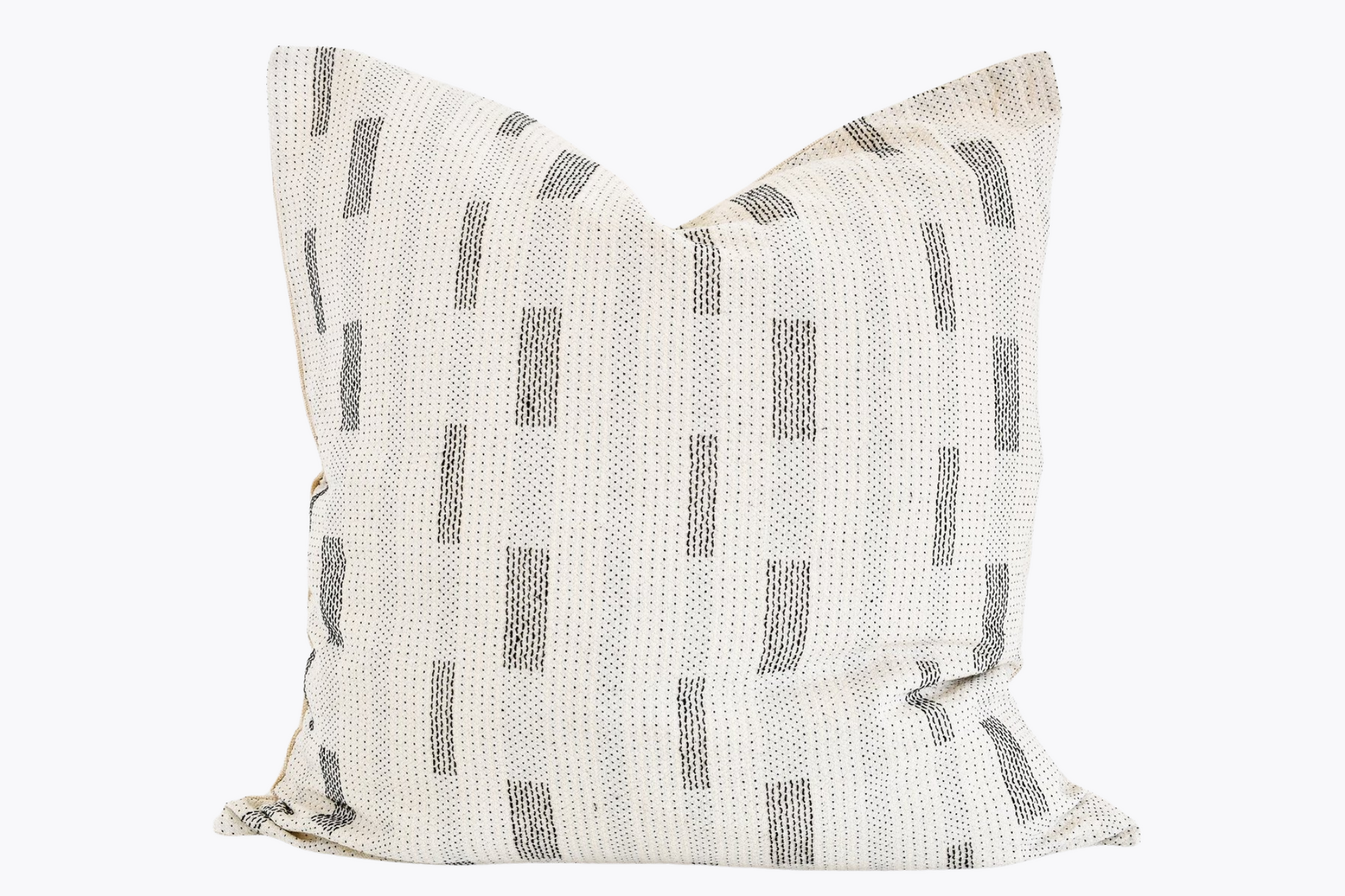 Hmong Striped Sashiko Pillow Cover