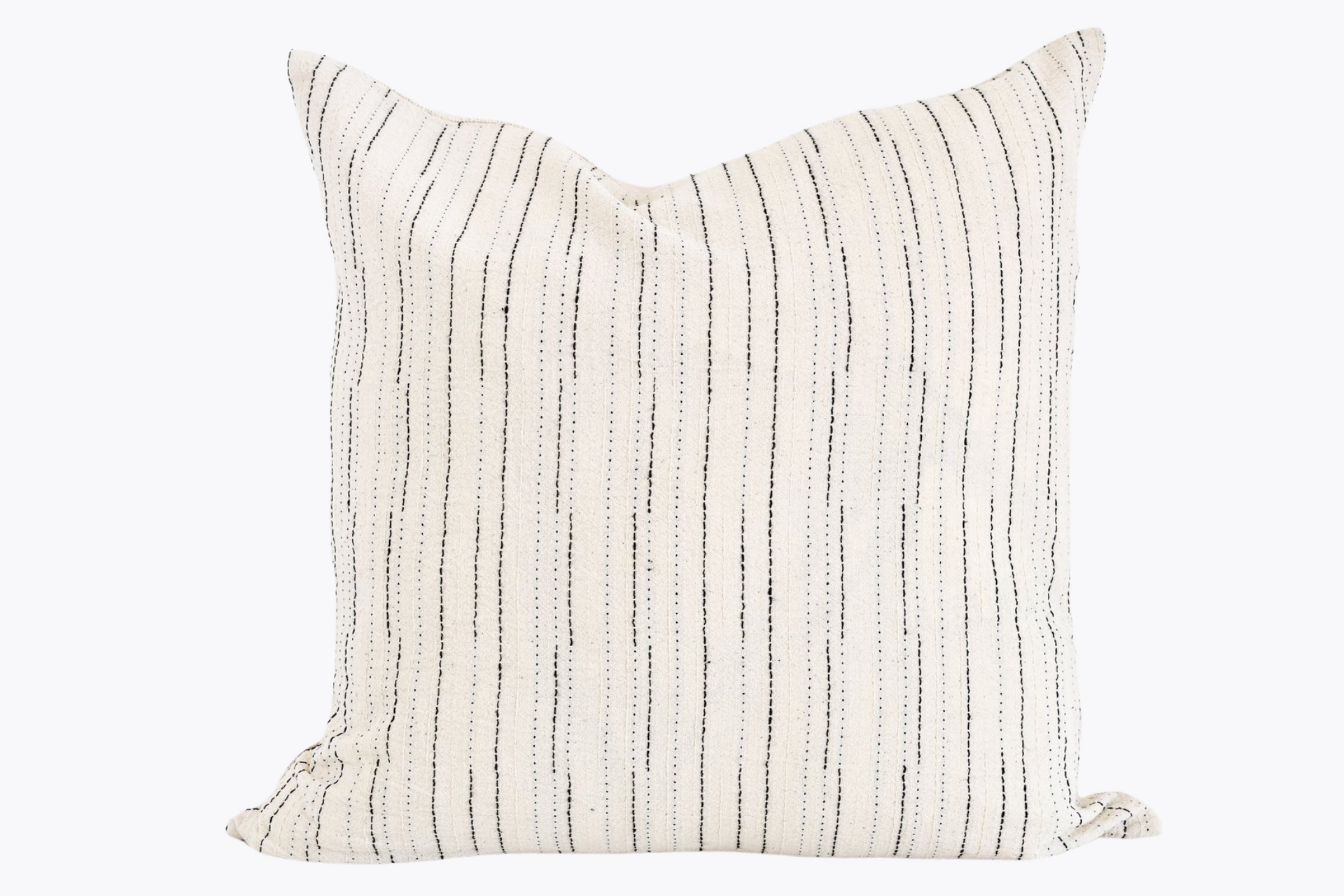 Hmong Striped Sashiko Pillow Cover