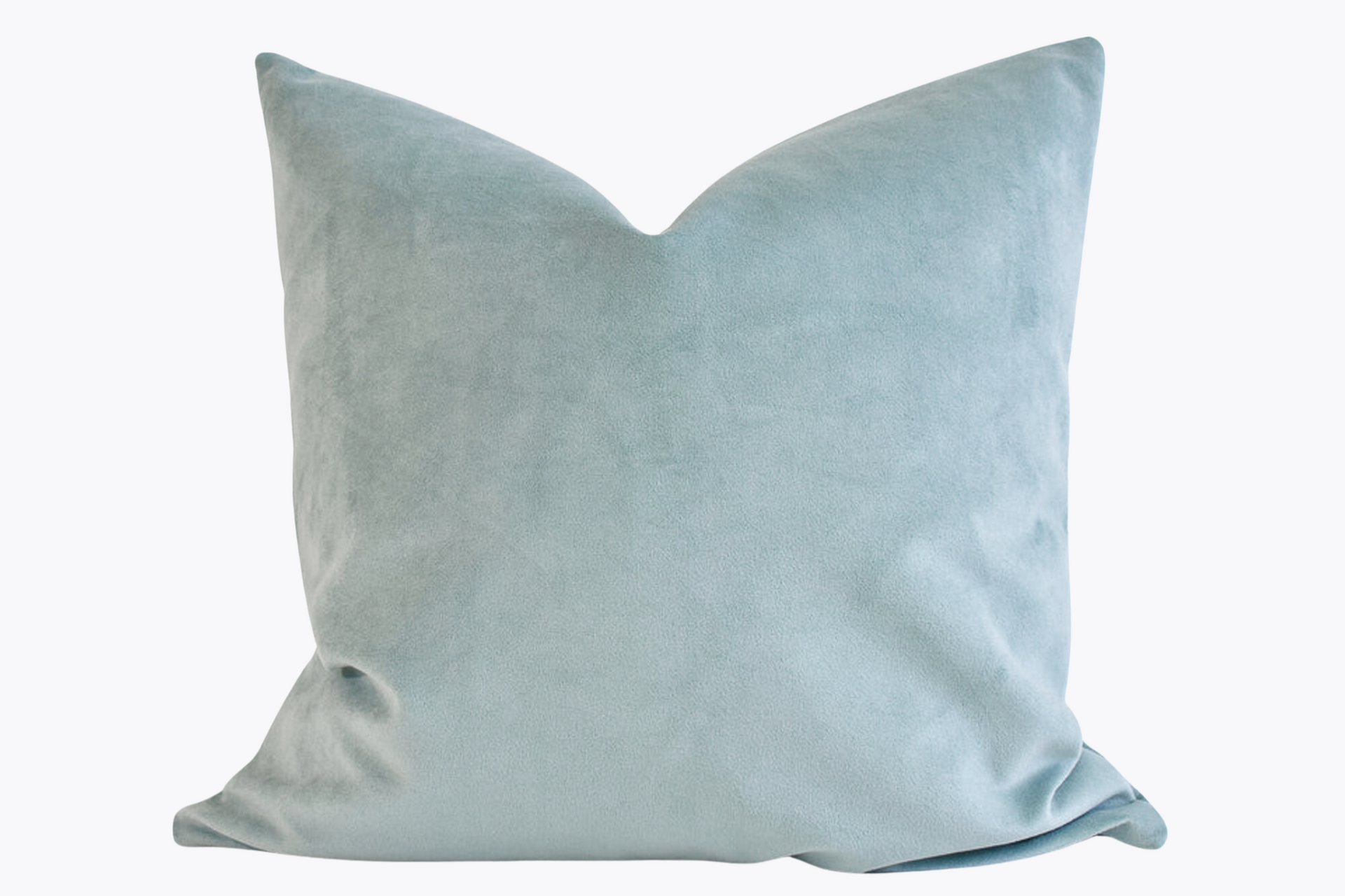 Velvet Pillow Cover - Skylight