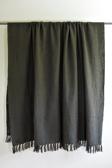 Shani Throw - Deep Moss