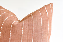 Hmong Organic Woven Pillow - Terra Cotta