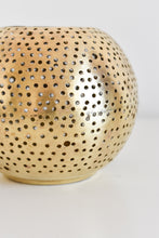 Moroccan Brass Candle Holder - Large