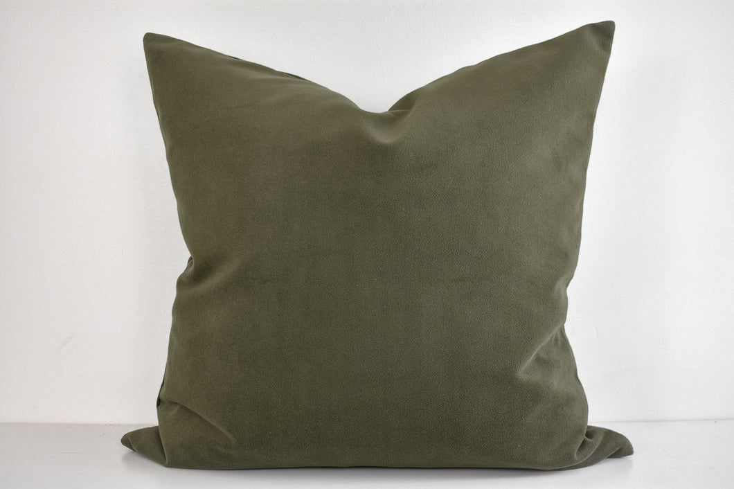Velvet Pillow - Khaki