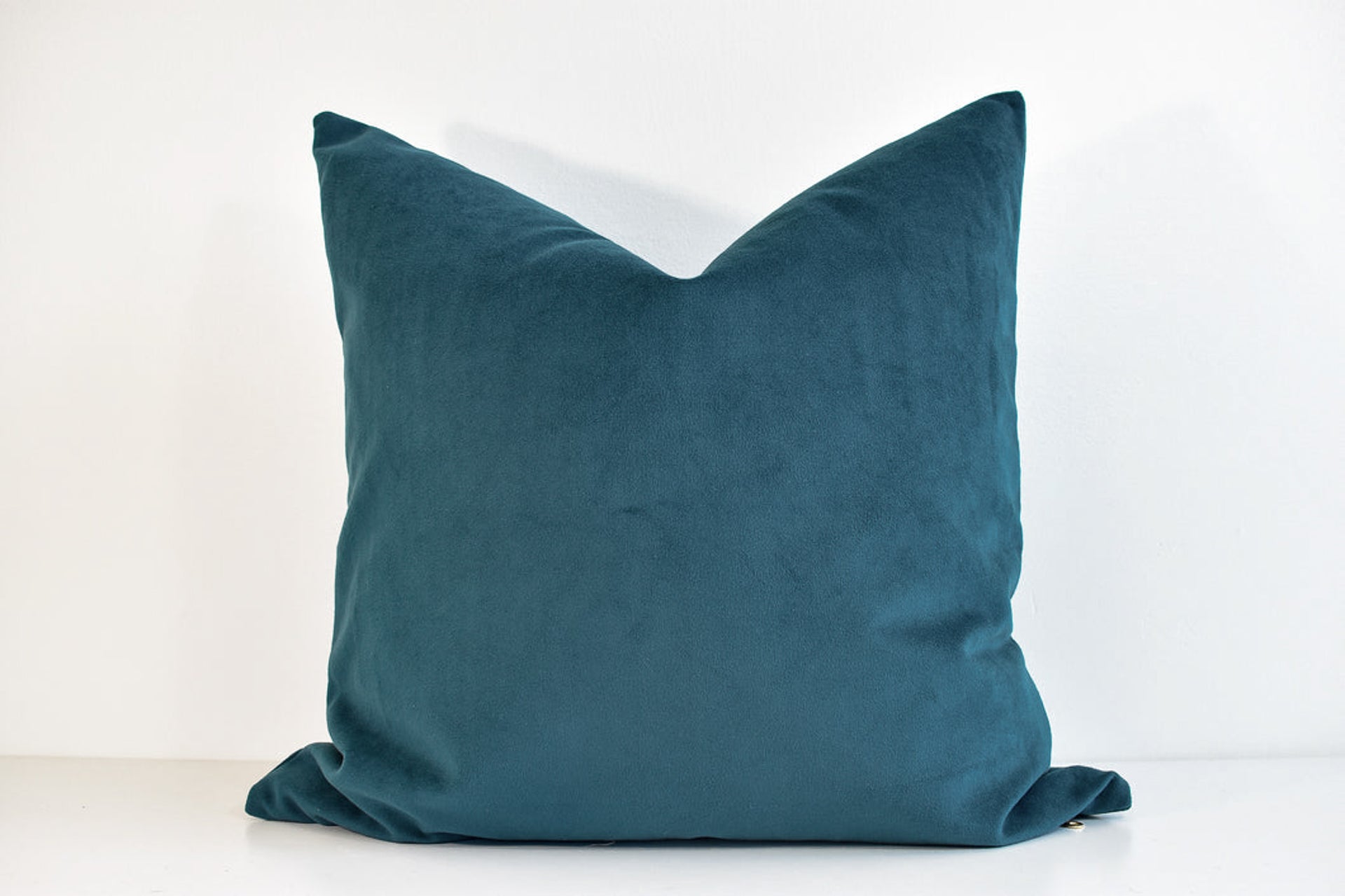 Velvet Pillow Cover - Lagoon