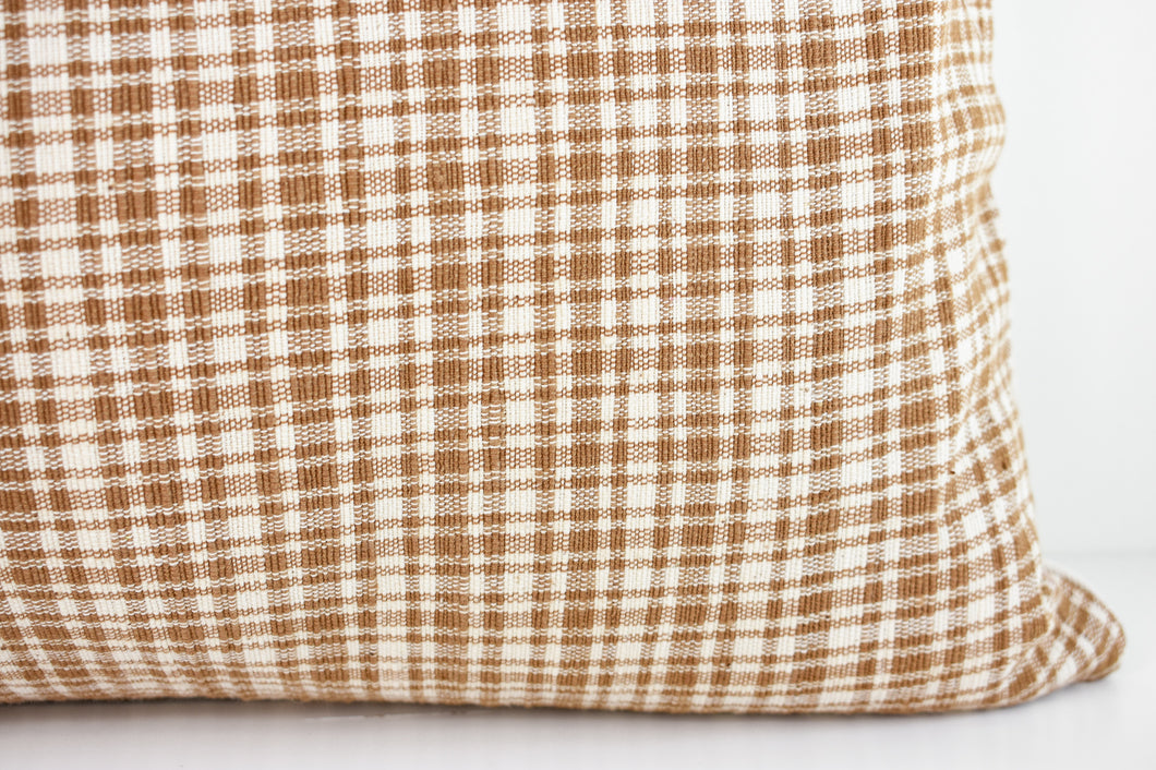 Hmong Organic Woven Lumbar Pillow - Thick Stripe – Collectiv Co.