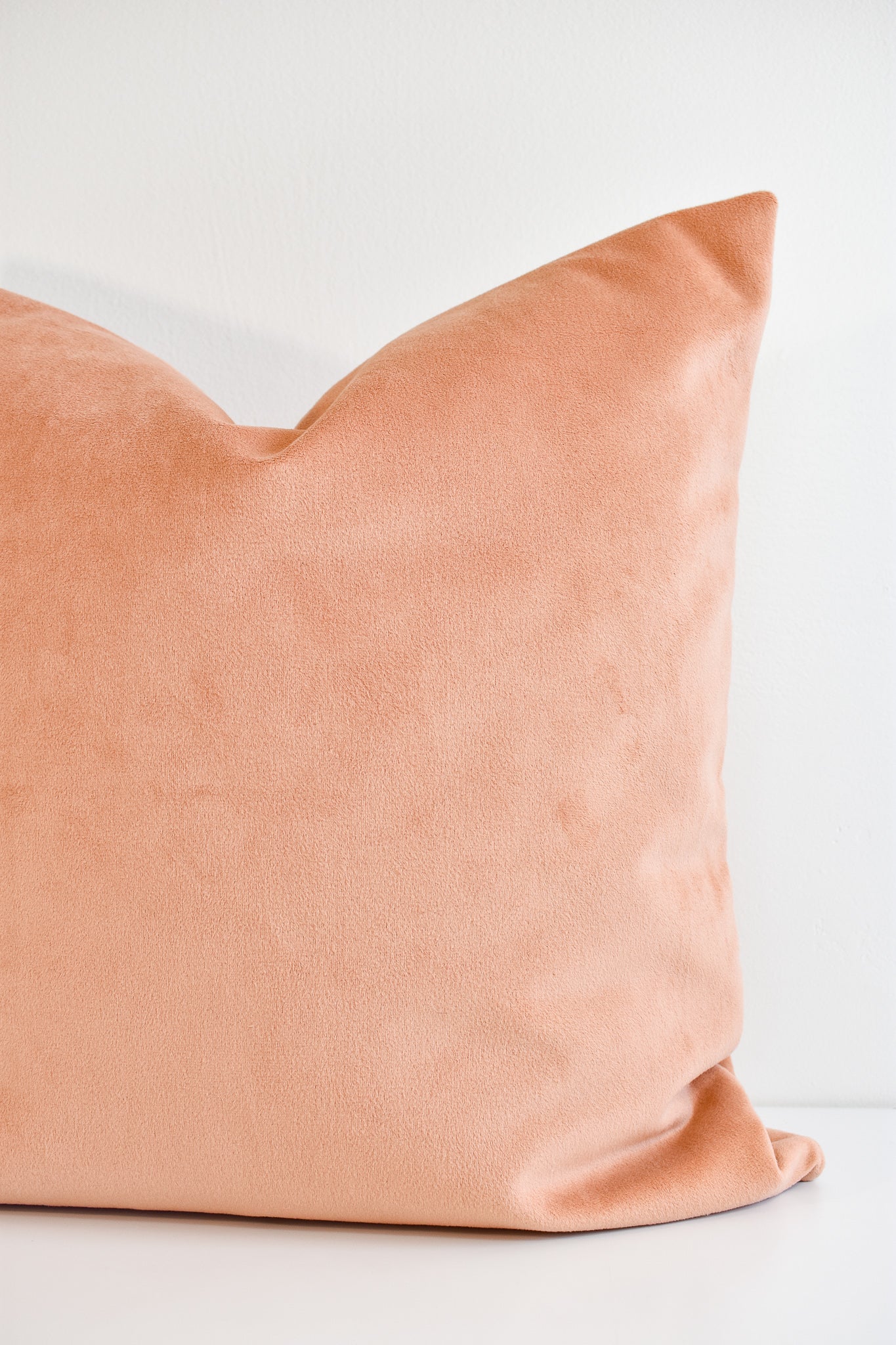 Velvet Pillow Cover - Melon