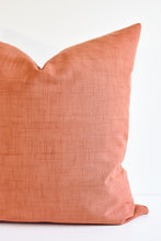 Hmong Organic Woven Pillow - Red Orange