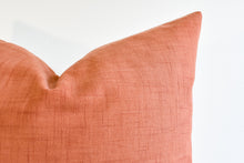 Hmong Organic Woven Pillow - Red Orange
