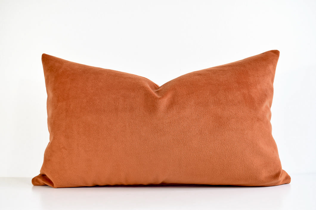 Velvet Lumbar Pillow - Tuscany