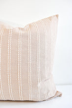 Hmong Organic Woven Pillow - Faded Blush