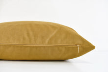 Velvet Pillow - Golden Palm