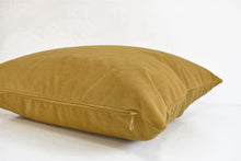 Velvet Pillow - Golden Palm