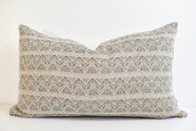 Hmong Organic Woven Lumbar Pillow - Earth