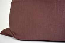 Linen Pillow - Oxblood