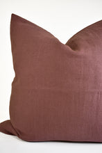 Linen Pillow - Oxblood