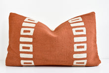Shyla Lumbar Pillow - Rust