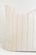 Hmong Organic Woven Striped Pillow Cover - Ivory
