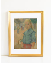 Girl At The Market