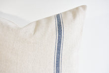 Grain Sack Pillow - Indigo