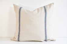 Grain Sack Pillow - Indigo