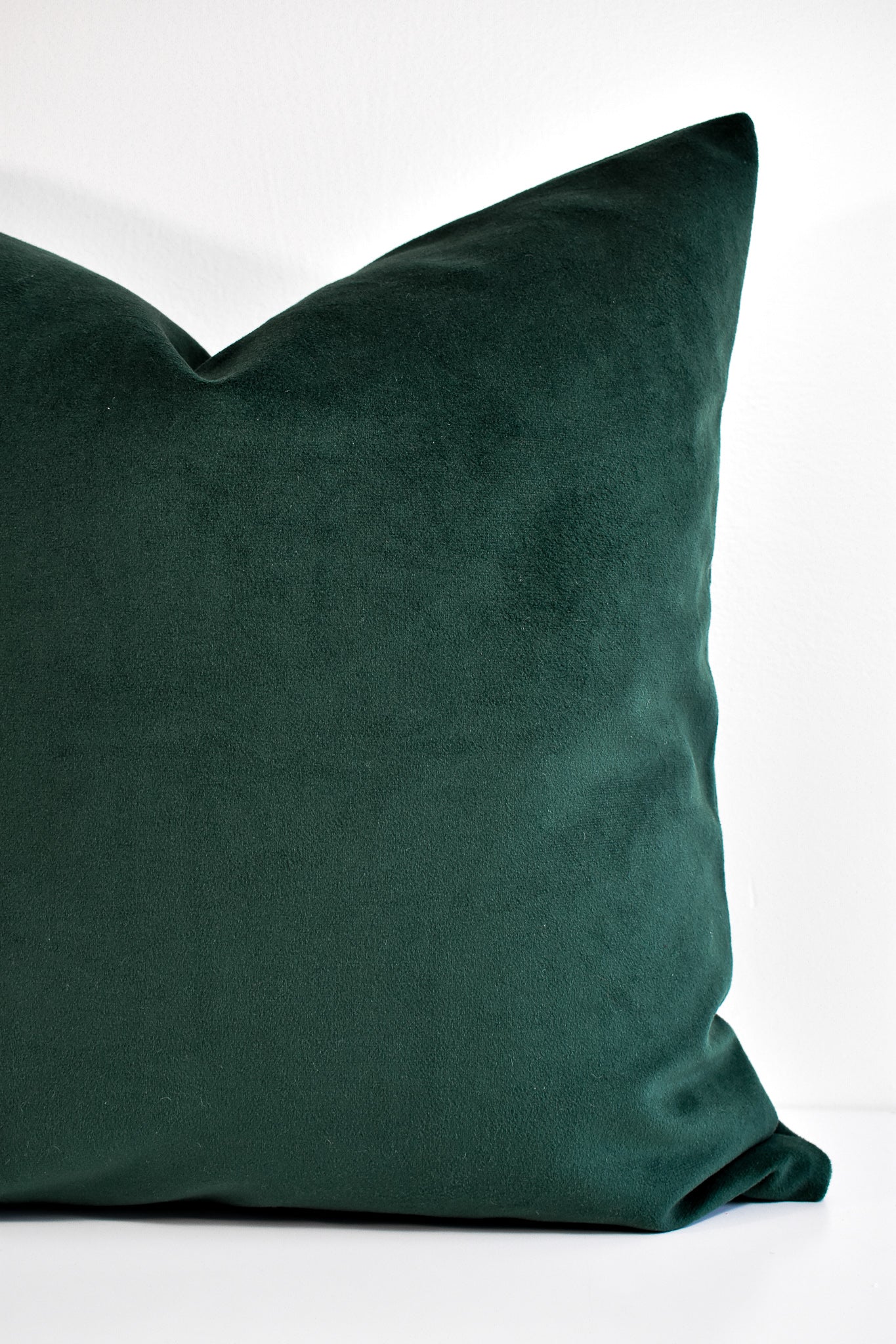 Velvet Pillow Cover - Hunter